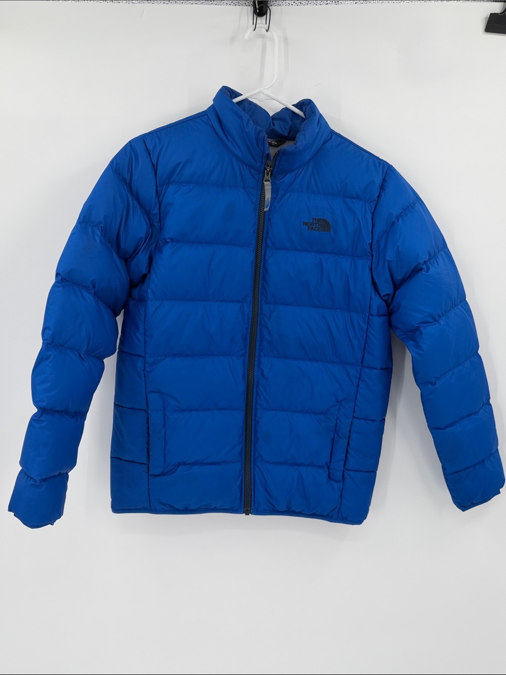 The North Face Boys Royal Blue Quilted Puffer Jacket Size XL